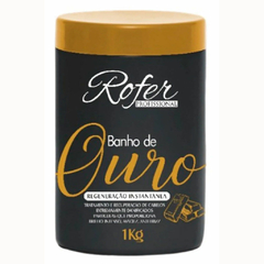 Máscara Profissional Banho de Ouro Rofer - 1KG