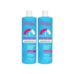 Kit Shampoo e Condicionador Express Hidratação Rofer - 2x1L