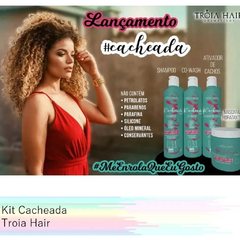 Kit Cacheada 4 Passos Tróia Hair - 500ML - comprar online