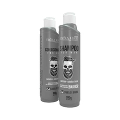 Kit Shampoo e Condicionador Cabelo e Barba Tróia Hair - 300ML - comprar online