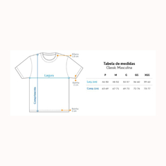 Camiseta Masculina Classic RP - Swag na internet