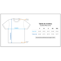 Camiseta Masculina Quality - Fé na internet