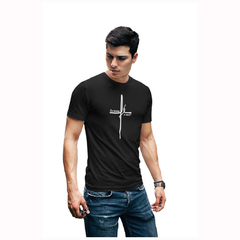 Camiseta Masculina Prime Preta - Fé