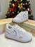 TENIS AIRFORCE PREMIUN BRANCO&DOURADO