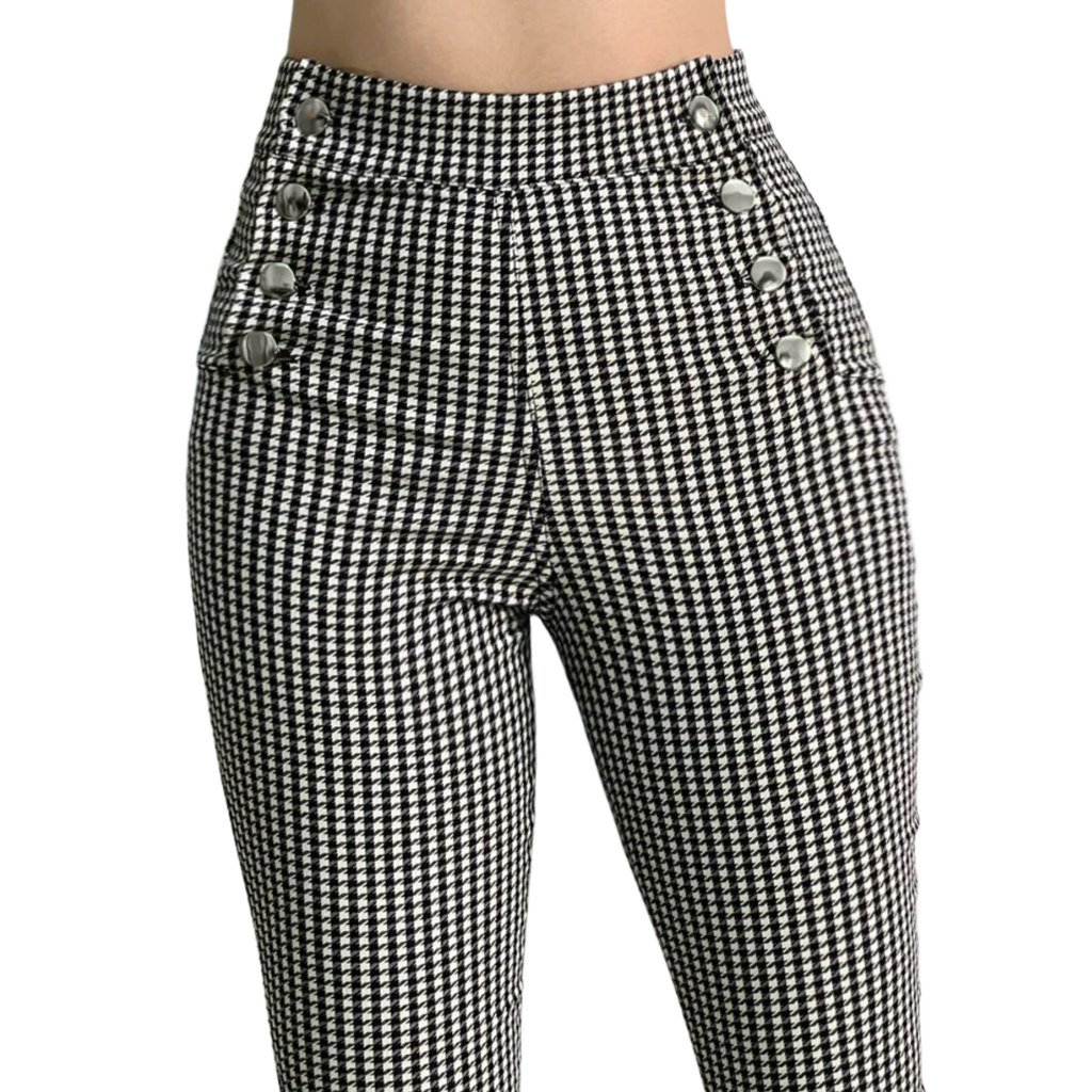 Pantalon cuadrado mujer hot sale