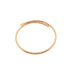 Colar Choker Lisa Mola Detalhada Ouro Rosé