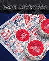 PAPEL REVEST BRANCO 30x38cm, 20 gr, 40mil, R$ 0,105und