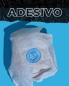 ADESIVO PAPEL 5x5cm, 30mil, R$ 0,12