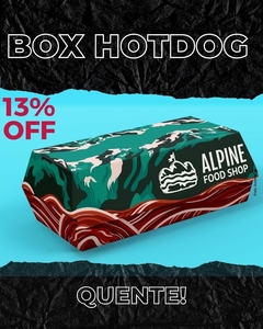 BOX HOT DOG 20x6,5x5,5cm, 3mil und, R$ 1,66 na internet