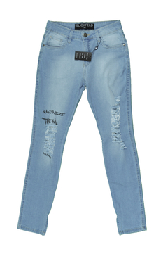 Jeans Blickfeld Slim Zipper na Barra 2414120001 na internet