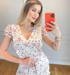 Vestido Longuete Estampado