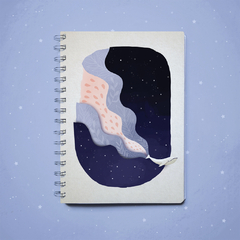 Cuaderno Cosmos Tapa Blanda