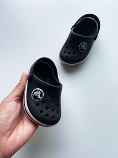 Crocs bachuca - Preto com branco