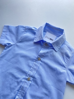 Camisa Social - Azul céu