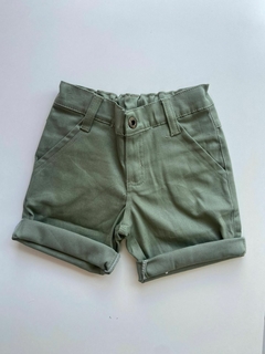 Bermuda Jeans - Verde - comprar online