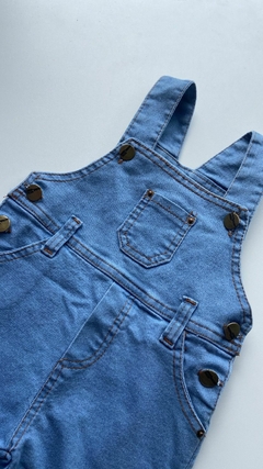 Jardineira Baby/Kids Jeans Clean - comprar online