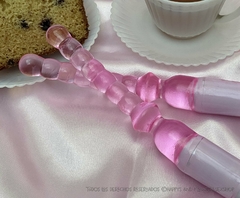 Vibrador flexible de cuentas