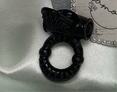 Anillo vibrador lengua negro - Happys & Flowers