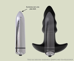 Plug vibrador de silicona Arrow - comprar online