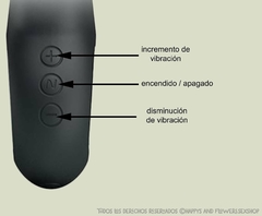 Vibrador recargable Carina