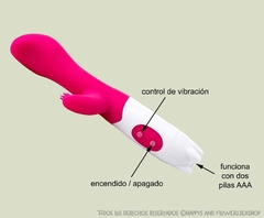 Vibrador con puntas estimuladoras de clítoris - comprar online