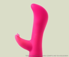 Vibrador con puntas estimuladoras de clítoris - tienda online