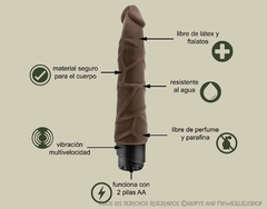 Imagen de Vibrador realístico Dr. Skin