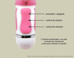 Vibrador rotador Fascination en internet