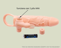 Funda con vibrador Brave Man