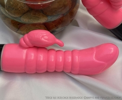 Vibrador jelly con rabbit en internet