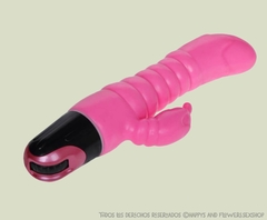 Vibrador jelly con rabbit