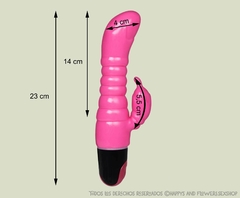 Vibrador jelly con rabbit en internet