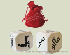 Juego de dados bolsa roja - comprar online