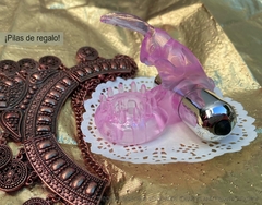 Anillo vibrador rabbit rosa - comprar online