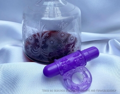 Anillo vibrador violeta - Happys & Flowers