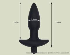 Plug de silicona vibrador - tienda online