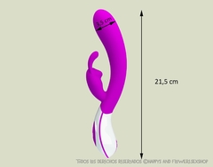 Vibrador Harlan recargable - Happys & Flowers