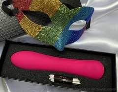 Imagen de Vibrador recargable con función calor Nicola