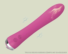 Vibrador recargable con función calor Nicola - Happys & Flowers