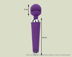 Imagen de Vibrador masajeador recargable