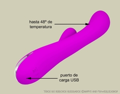 Vibrador recargable Wilbur - comprar online