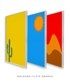 Quadro Decorativo - Deserto - comprar online