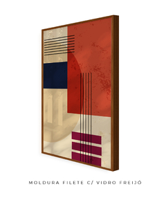 Quadro Decorativo - Elegant Shapes - Studio Rosso Art e Design