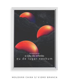 Quadro Decorativo - Eu De Lugar Nenhum - Studio Rosso Art e Design