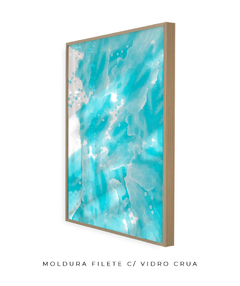 Quadro Decorativo - Ocean Blue - Studio Rosso Art e Design