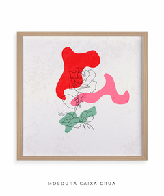 Quadro Decorativo - Rosa - loja online