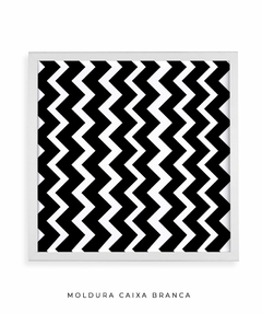 Quadro Decorativo - ZigZag - Studio Rosso Art e Design