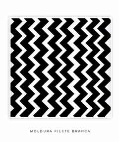 Quadro Decorativo - ZigZag - loja online