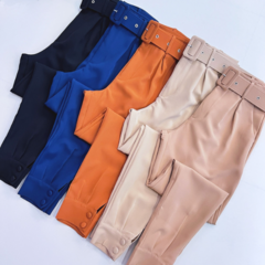 CALÇA ALFAIATARIA COM CINTO - comprar online