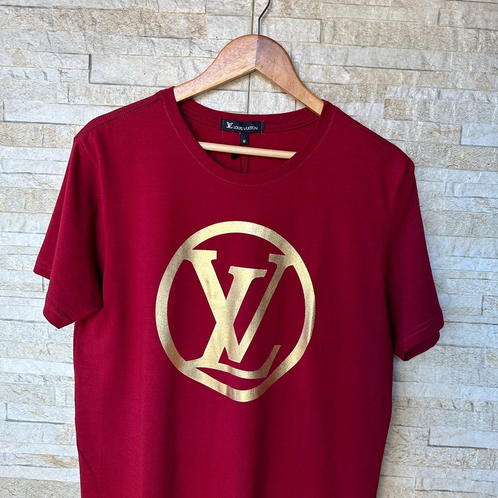 Camiseta LV - Vermelho - Comprar em Totally Imports